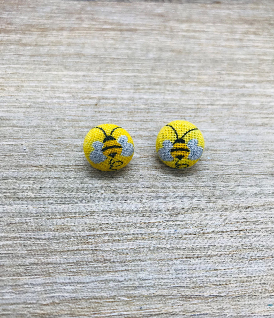 Motif - abeille jaune noir